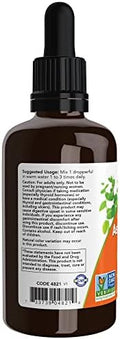 Now Foods Supplements Ashwagandha Liquid Extract Organic Immune System Support 2 Fluid Ounces