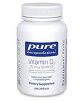 Pure Encapsulations Vitamin D3 1000 IU 250 vcaps