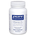Pure Encapsulations Vitamin D3 1000 IU 250 vcaps