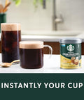 Starbucks Crema Collection Premium Instant Madagascar Vanilla Flavored Instant Coffee, 100% Arabica Beans, 3 Tins (7.12 Oz Each)