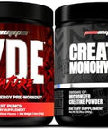 Prosupps Hyde Signature Sustained Pre-Workout Fruit Punch And Creatine 300 Bundle