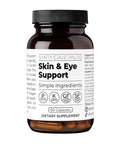 Santa Cruz Paleo Skin & Eye Capsules Simple Daily Formula For Skin Appearance & Eye Routine Clean Ingredients Gluten Free Keto & Paleo Friendly 60 Capsules