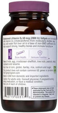 Bluebonnet Vitamin D3 2000 Iu Vegetable Capsules 100 Count (Pack Of 1)