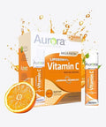 Aurora Nutrascience Vitality Duo Bundle Mega Liposomal Vitamin C 3000 mg per Serving and Mega Liposomal BComplex