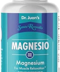 Santo Remedio Magnesium Supports Muscle Relaxation Dietary Supplement Magnesium Citrate 300 Mg No Artificial Flavors No Artificial Colors 90 Tablets (90 Servings)