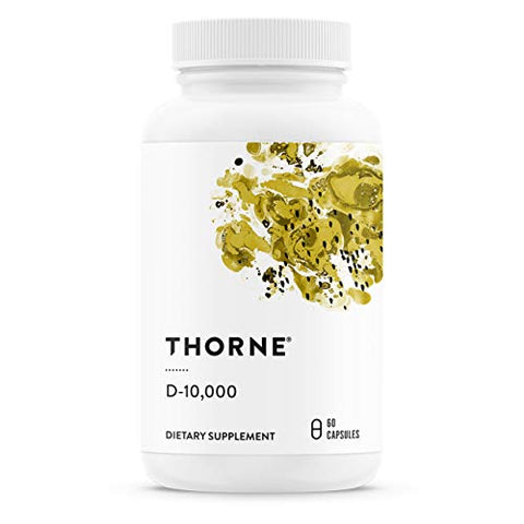 Thorne - Bone Health Bundle - Vitamin D3 & Vitamin K - Supports Healthy Bones Teeth Muscles Cardiovascular And Immune Function - 30 To 60 Servings