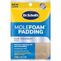 Dr. Scholl'S Molefoam Padding Strips 2 Each (Pack Of 3)