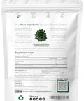 Micro Ingredients Organic Spirulina Chlorella Mini Tablets 2500 Tablets (8 Month Supply) 50/50 Blend Superfood Cracked Cell Wall For Better Absorption Rich In Vegan Protein & Chlorophyll