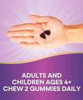 Nature'S Way Sambucus Zero Sugar Immune Gummies, Daily Immune Support, Black Elderberry Extract, Vitamin C, Vitamin D3, Zinc, Sugar Free, Sugar Alcohol Free, Plant-Based Sweeteners, 70 Gummies