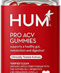 Hum Pro Acv Gummies 100% Organic Apple Cider Vinegar With The Mother Probiotics For Digestive Health & B12 For Metabolism Support (60 Count)