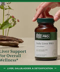Gaia Herbs Pro Daily Liver Pro Natural Liver Support With Milk Thistle Licorice Root Turmeric Root & More Vegan Organic & Gluten 120 Liquid Phytocaps (60 Servings)