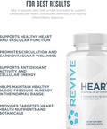 Revive Md Health Supplements 90 Veggie Capsules - Coq10 Supplement Supports Heart Muscle Function - Coenzyme Q10 200Mg Promotes Healthy Flow - Vegan-Friendly & Gluten-