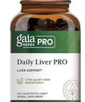Gaia Herbs Pro Daily Liver Pro Natural Liver Support With Milk Thistle Licorice Root Turmeric Root & More Vegan Organic & Gluten 120 Liquid Phytocaps (60 Servings)