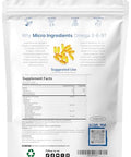 Micro Ingredients Ultra Omega 3-6-9 3600Mg Per Serving 300 Burpless Softgels Lemon Flavor Blend Of Fish Flaxseed Borage Oils Bioavailable Source Non-Gmo No Gluten Mercury Free
