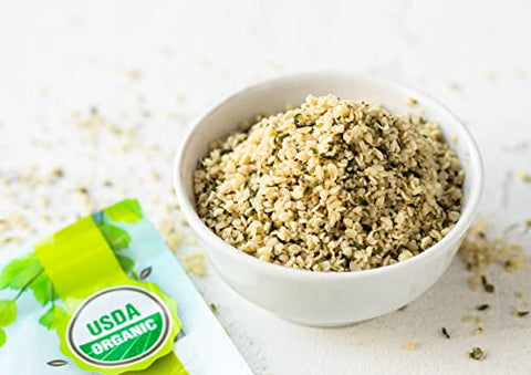Food to Live Organic Paraguayan Hemp Seeds Non-GMO Raw Hearts, Hulled, Kosher, Vegan, Bulk. Keto-Friendly. Rich in Omega 3 & 6. Good Source of Protein. Great for Smoothies, Oatmeal, and Salads