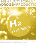 Life Nutrition-H2 Molecular Hydrogen Water Tablets With Magnesium 120 Tablets Dietary Supplement Supports Brain Health And Cognitive FunctionHelps Fight Inflammation & Stress