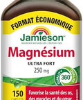 Jamieson Magnesium 250 Mg 150 Caplets Value Size