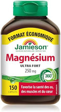 Jamieson Magnesium 250 Mg 150 Caplets Value Size
