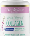 Paradise Wholewoman Collagen With Biocell Collagen Hyaluronic Acid And Nature'S C For Healthy Hair Skin And Joints 120 Capsules
