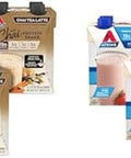 Atkins Chai Tea Latte Protein Shake 15G Protein Low Glycemic 3G Net Carb 1G Sugar Keto Friendly & Strawberry Protein Shake 15G Protein Low Glycemic 2G Net Carb 1G Sugar 12Ct