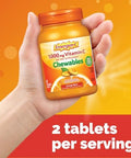 EmergenC Chewable Vitamin C 1000Mg With B Vitamins And Antioxidants Tablet (40 Count Orange Blast Flavor) Dietary Supplement