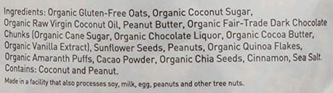 Purely Elizabeth, Granola Nut Butter Chocolate, 10 Ounce