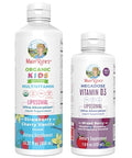 Maryruth'S Maryruth Organics Kids Multivitamin Liposomal (Strawberry Cherry & Vanilla) & Vitamin D3 Liposomal (Mixed Berry) Clean Label Project Verified Vitamins For Immunity & Overall Wellness Vegan Non-Gmo