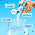 Bloom Daily Hydration Electrolyte Powder Packets with Collagen 5g Protein Electrolytes Vitamins and Minerals Sugar Free Drink Mix Rocket Blast 5 Count