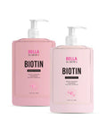 Bella All Natural Shampoo With Biotin And Collagen For Hair Growth