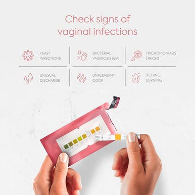 Diagnox Health Women Vaginal Ph Test Kit Sterile Swabs Home Yeast Infection Test & Bv Test Strips Fast Accurate Clinical Grade Ph Balance Home Test Fsa/Hsa Eligible (Pack Of 10)