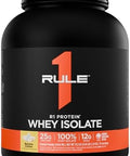Rule 1 Proteins Whey Isolate With 25G Protein & 6G Bcaa Exclusively From Isolated & Hydrolyzed Sources For Workout Recovery (5 Pounds Vanilla Creme)