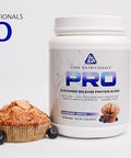 Core Nutritionals Pro Sustained Release Protein Blend Digestive Enzyme Blend 25G Protein 2G Carb 27 Servings (Blueberry)