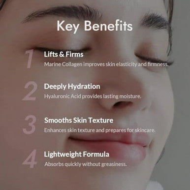 Mizon Collagen Power Lifting Toner Hydrolyzed Collagen With Adenosine Vitamin E Moisturizing Skin Booster For Dry Rough And Aging Skin (120Ml 4.06 Fl Oz)