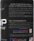 Bucked Uppump-Ocalypse Blueberry Pomegranate Nitric Oxide L Arginine Supplement Citrulline Malate Glycerpump Ultimate N.O. Booster Lean Muscle Support Blood Flow Vascularity Hydration Endurance