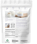 Micro Ingredients Organic Inulin Fiber Powder 2Lb Natural Prebiotic To Support Digestive & Gut Health Soluble Easily Digestible Unflavored Vegan