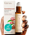 Gya Labs Patchouli & Sandalwood Essential Oil Roll On Set - Aromatherapy Grade Essential Oils Set - 2X10Ml - Gya Labs