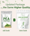 Micro Ingredients North America Grown Organic Pea Protein Powder 1Kg (2.2 Pounds) Plant-Based Vegan Protein Meatless Protein Supplement Natural Branched Chain Amino Acids Non-Gmo Soy Free