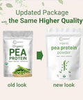 Micro Ingredients North America Grown Organic Pea Protein Powder 1Kg (2.2 Pounds) Plant-Based Vegan Protein Meatless Protein Supplement Natural Branched Chain Amino Acids Non-Gmo Soy Free