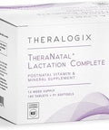 Theralogix Theranatal Lactation Complete Postnatal Vitamin Supplement 13Week Supply Breastfeeding Supplement For Women Nsf 182 Tablets & 91 Softgels