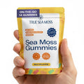 Trueseamoss Gummies Sample 1200Mg Irish Sea Moss Bladderwrack & Burdock Root Travel-Size Vegan Fruity Gluten-Free 14 Gummies Easy On-The-Go Wellness Made In Usa