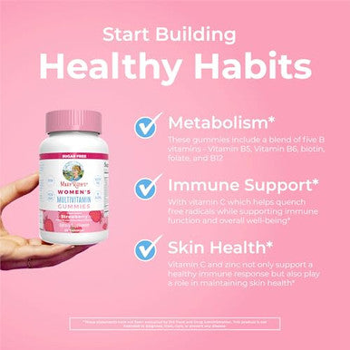 Maryruth'S Multivitamin Gummies For Women (Strawberry) & Liquid Nighttime Multimineral (Coconut 15.22Oz) Clean Label Project Verified Usda Organic & Vegan Beauty Sleep & Overall Health