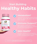 Maryruth'S Multivitamin Gummies For Women (Strawberry) & Liquid Nighttime Multimineral (Coconut 15.22Oz) Clean Label Project Verified Usda Organic & Vegan Beauty Sleep & Overall Health