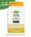 NATURE'S WAY, MSM 1000mg - 200 vegicaps