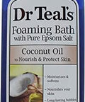 Dr Teal'S Foaming Bath Variety Set (2 Pack34Oz Ea) - Melatonin Sleep BathNourish & Protect With Coconut Oil - Essential Oils Blended With Pure Epsom Salt Ease Pain & Promote Better Sleep