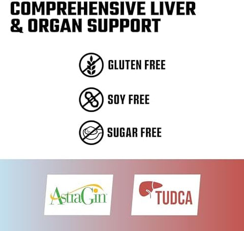 Axe & Sledge Liver Supplement Tudca Nac Milk Thistle Picrorhiza Kurroa Root 1000Mg Nac 250Mg Tudca Promotes Liver Health Detox And Function 30 Servings