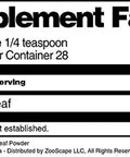Terravita Comfrey Leaf Powder (1 Oz, Zin: 513751)