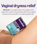 Bonafide Relizen Revaree Hormone-Free Relief From Hot Flashes And Night Sweats During Menopause Vaginal Moisturizer With Hyaluronic Acid 1 Month Supply
