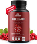 Herbame Blood Circulation Supplement 120 Capsules Supports Leg Vein Heart Vessels And Cardiovascular Health With Niacin Larginine Ginger Cayenne Pepper Hawthorn Diosmin Blood Flow Pills
