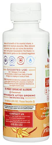 Maryruth's Mary Ruth's Megadose Liposomal Vitamin C 76 Fz