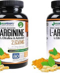 Ecostream Naturals Max 2650Mg Nitric Oxide Booster Larginine Lcitruline And Astragin Time Release 2650 Max Formula